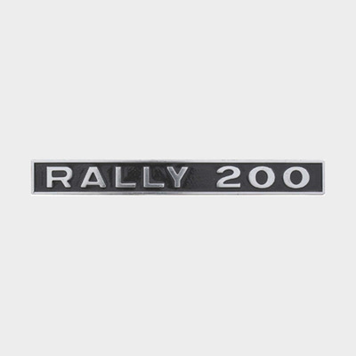 Monogramme RMS aluminium noir/chrome Rally 200
