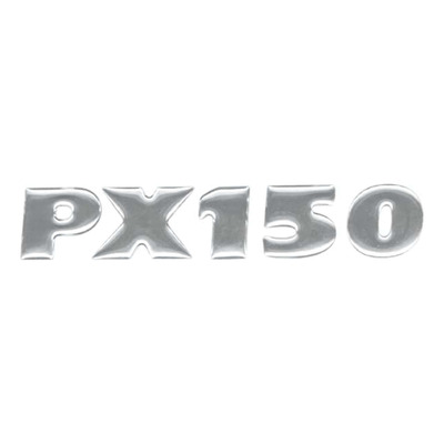 Monogramme RMS résine argent chromé Vespa PX 150