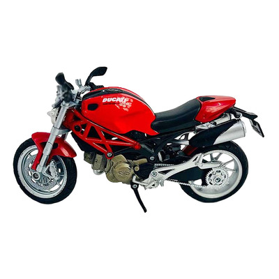 Moto miniature New Ray Ducati Monster 1100 Échelle 1/12° rouge