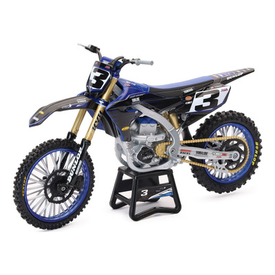 Moto miniature New Ray Yamaha 450 YZF Eli TOMAC Échelle 1/12°
