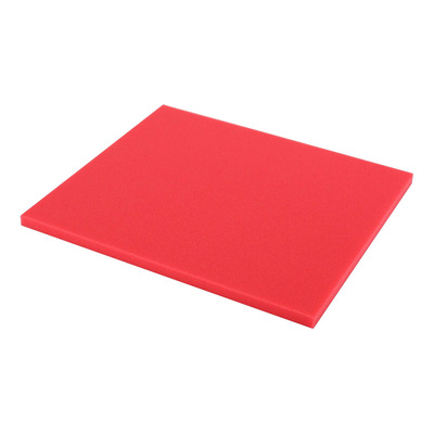 Mousse de filtre à air rouge Artein à découper 280x330x15 mm