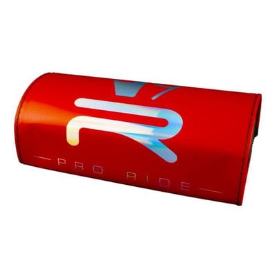 Mousse de guidon sans barre KRM rouge mat et logo holographique