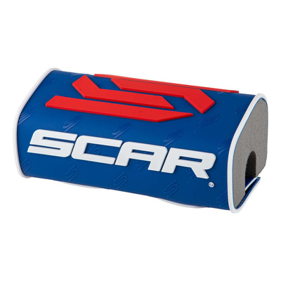 Mousse de guidon sans barre - Scar 3D Design - Bleu/Blanc