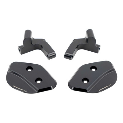Obturateur adaptateur de rétroviseur Barracuda noir Ducati Panigale V2 2025