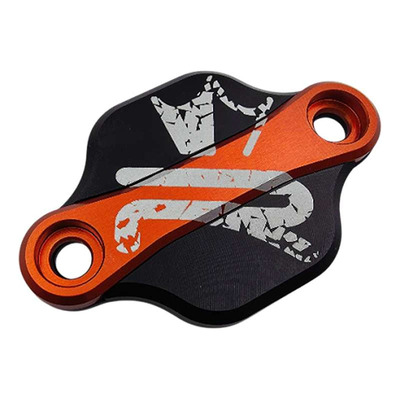 Obturateur de pompe à huile KRM noir/orange Derbi/AM6