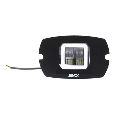 Optique de feu avant Evok Iron LED lentille carré Vespa Special 50