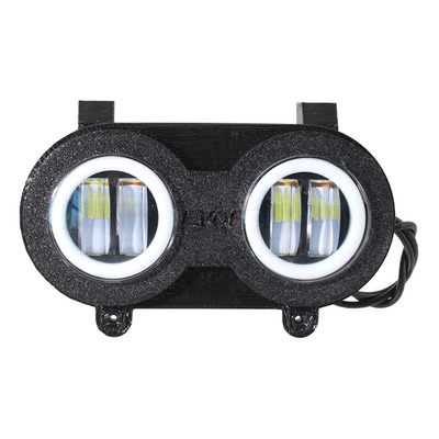 Optique de feu avant Evok Iron LED MBK Booster -03