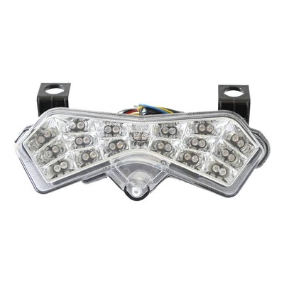 Optique de phare LED avec clignotants intégrés pour Kawasaki Z 1000 03-04