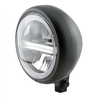 Optique de phare LED Highsider Pecos Type 6 noir