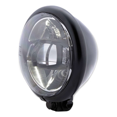 Optique de phare LED Ø15cm Highsider Bates Style Type 10 noir