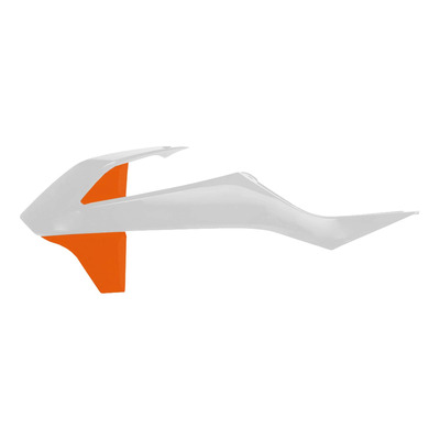 Ouïes de Radiateur ACERBIS Blanc / Orange - KTM 85 SX 18-24