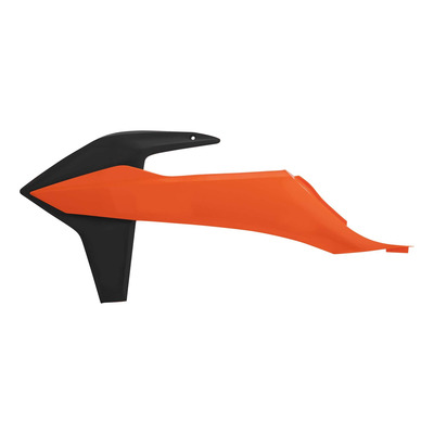Ouïes de Radiateur ACERBIS Orange / Noir - KTM SX / SXF 19-22