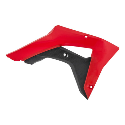 Ouïes de Radiateur ACERBIS Rouge / Noir - Honda 450 CRF-RX 17-20