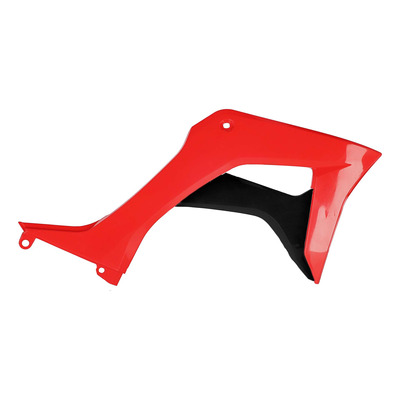 Ouïes de Radiateur ACERBIS Rouge / Noir - Honda 110 CRF-F 19-24