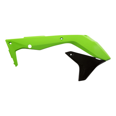 Ouïes de Radiateur ACERBIS Vert / Noir - Kawasaki 450 KXF 16-18