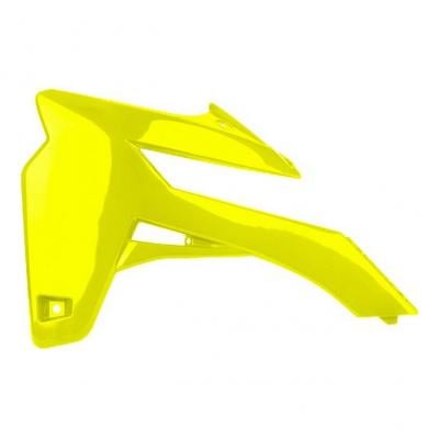Ouïes de radiateur Polisport Sherco 250 SE F-R Factory 14-15 jaune fluo