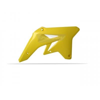 Ouïes de radiateur Polisport Suzuki 250 RM-Z 07-09 jaune