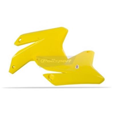 Ouïes de radiateur Polisport Suzuki 450 RM-Z 05-06 jaune