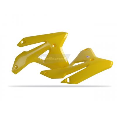 Ouïes de radiateur Polisport Suzuki 450 RM-Z 2007 jaune