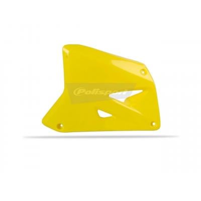 Ouïes de radiateur Polisport Suzuki 85 RM 02-17 jaune