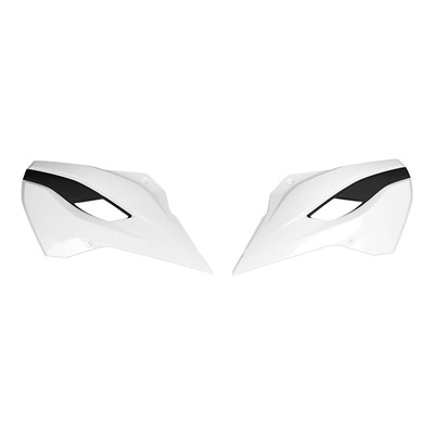 Ouïes de radiateur Polisport type origine blanches Husqvarna FC 450 14-15