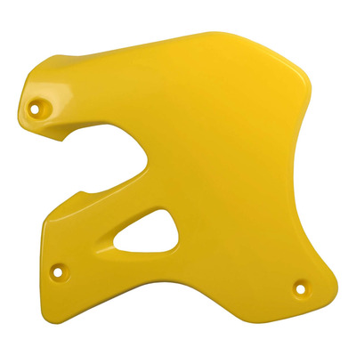 Ouïes de radiateur Polisport type origine jaunes Suzuki RM 250 96-98