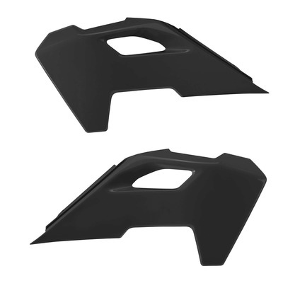 Ouïes de radiateur Polisport type origine noires Husqvarna FC 450 23-24