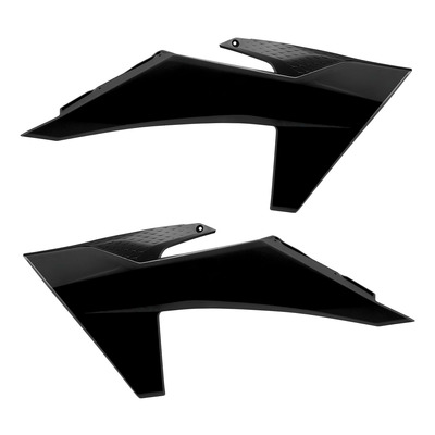 Ouïes de radiateur Polisport type origine noires KTM SX-F 450 23-24