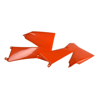 Ouïes de Radiateur POLISPORT Type Origine Orange - KTM 85 SX 06-12