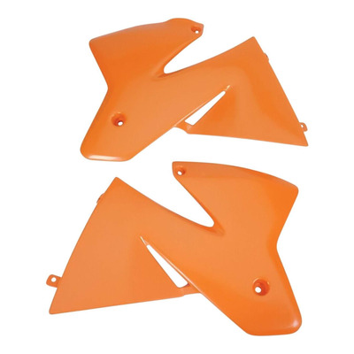 Ouïes de radiateur Polisport type origine oranges KTM SX 250 98-00