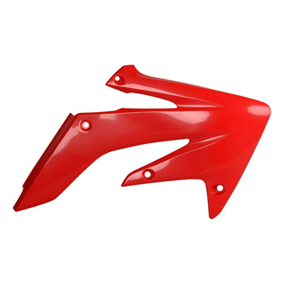 Ouïes de Radiateur POLISPORT Type Origine Rouge - Honda 250 CRF-R 04-09