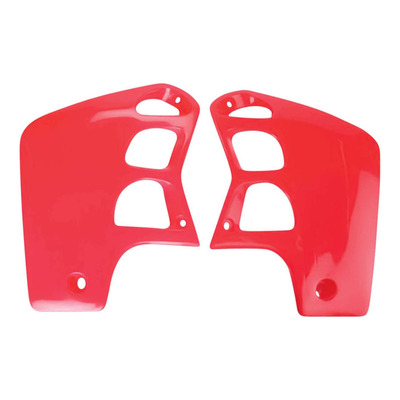 Ouïes de radiateur Polisport type origine rouges Honda CR 500 R 91-01
