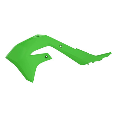 Ouïes de Radiateur POLISPORT Type Origine Vert - Kawasaki 250 KXF 21-24