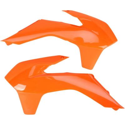 Ouïes de radiateur UFO KTM 125 EXC 14-16 orange (orange 98-17)