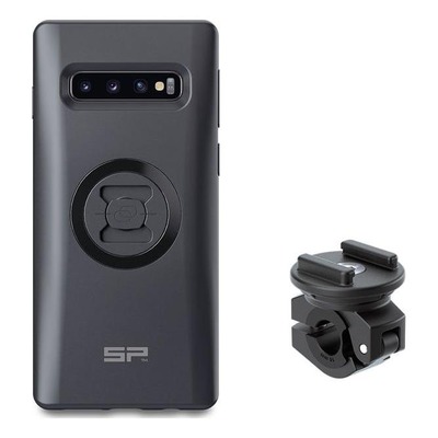 Pack complet SP Connect support téléphone fixation rétroviseur Samsung S10