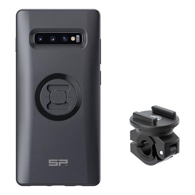 Pack complet SP Connect support téléphone fixation rétroviseur Samsung S10+
