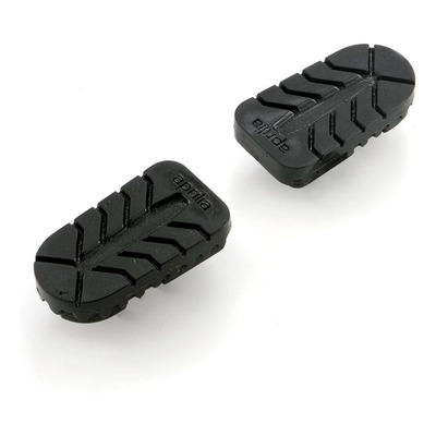 Paire de caoutchouc de repose-pieds d'origine 890256 Aprilia Dorsoduro 750 2008-15