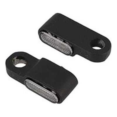 Paire de clignotants LED Brazoline Apollon noir