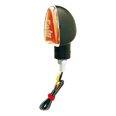 Paire de clignotants RMS fleche courte noir