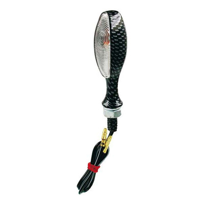 Paire de clignotants RMS oval aspect carbone