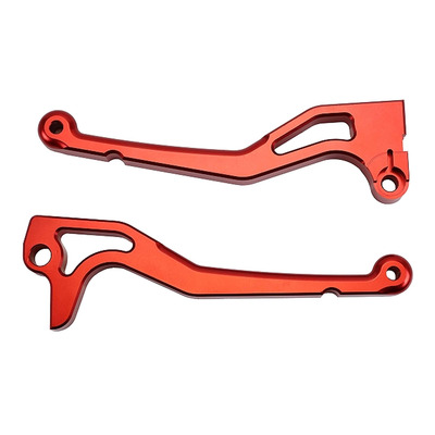 Paire de levier de frein rouge Carenzi MBK Booster 50 2004-
