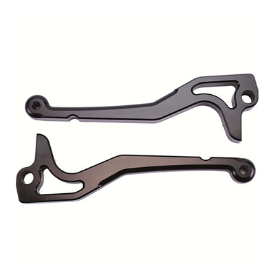 Paire de levier noir Carenzi MBK Nitro 50
