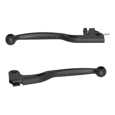 Paire de Leviers Incassables POLISPORT APT noirs Yamaha TT-R 125 00-24
