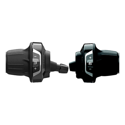 Paire de Manettes de Vitesse Shimano RevoShift SL-RV4006 3 Plateau et 6 Vitesses