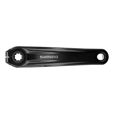 Paire de Manivelles Vélo Shimano FC-E8000 pour Vélo Électrique Noir