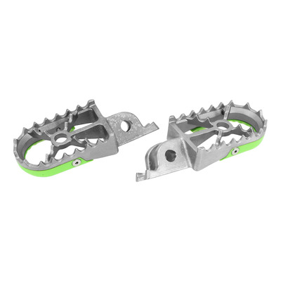 Paire de repose-pieds pilote Buzzetti Kawasaki KX 250 2019-22