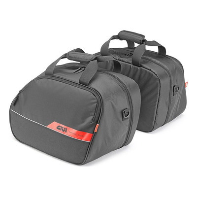 Paire de sacoches internes Givi T443D pour valises latérales V35/V37 noir/rouge