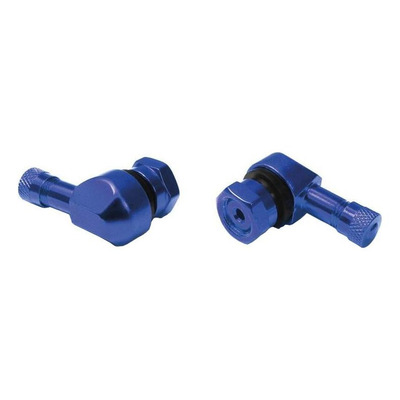 Paire de valves coudées Chaft bleues