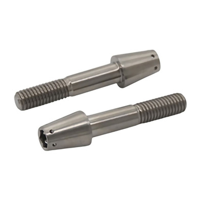 Paire de Vis Titane Percées YCF – Étrier Radial Factory avec Disque de 220mm