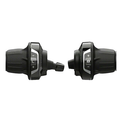 Paire manettes vitesse Shimano RV400 Revoshift 3X8 vitesses